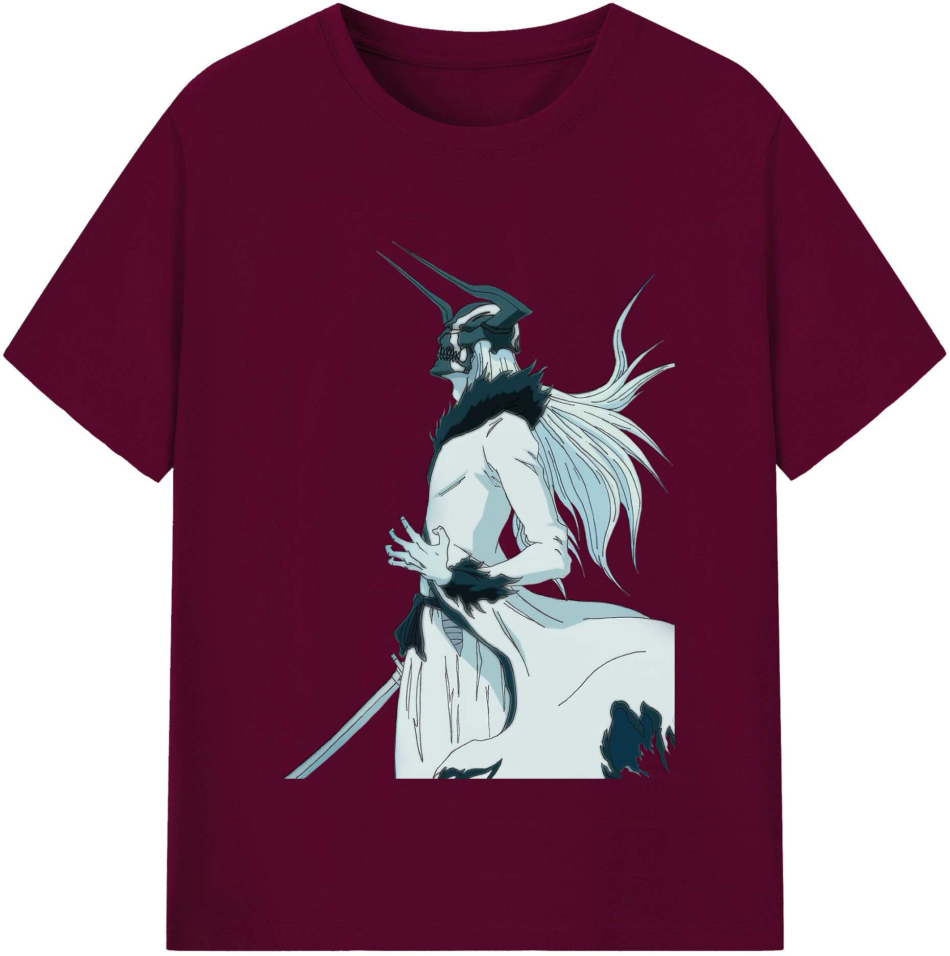 （画像用） ブリーチ 黒崎一護（くろさき いちご）BLEACH Kurosaki Ichigo レディースカジュアルプリントTシャツ（綿100％）